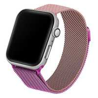 Beline Pasek Apple Watch Steel 38/40/41Mm Różowo-Fioletowy Pink/Purple