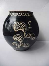 Necel Chmielno ceramika kaszubska wazon z sygnaturą dobry stan wysyłka