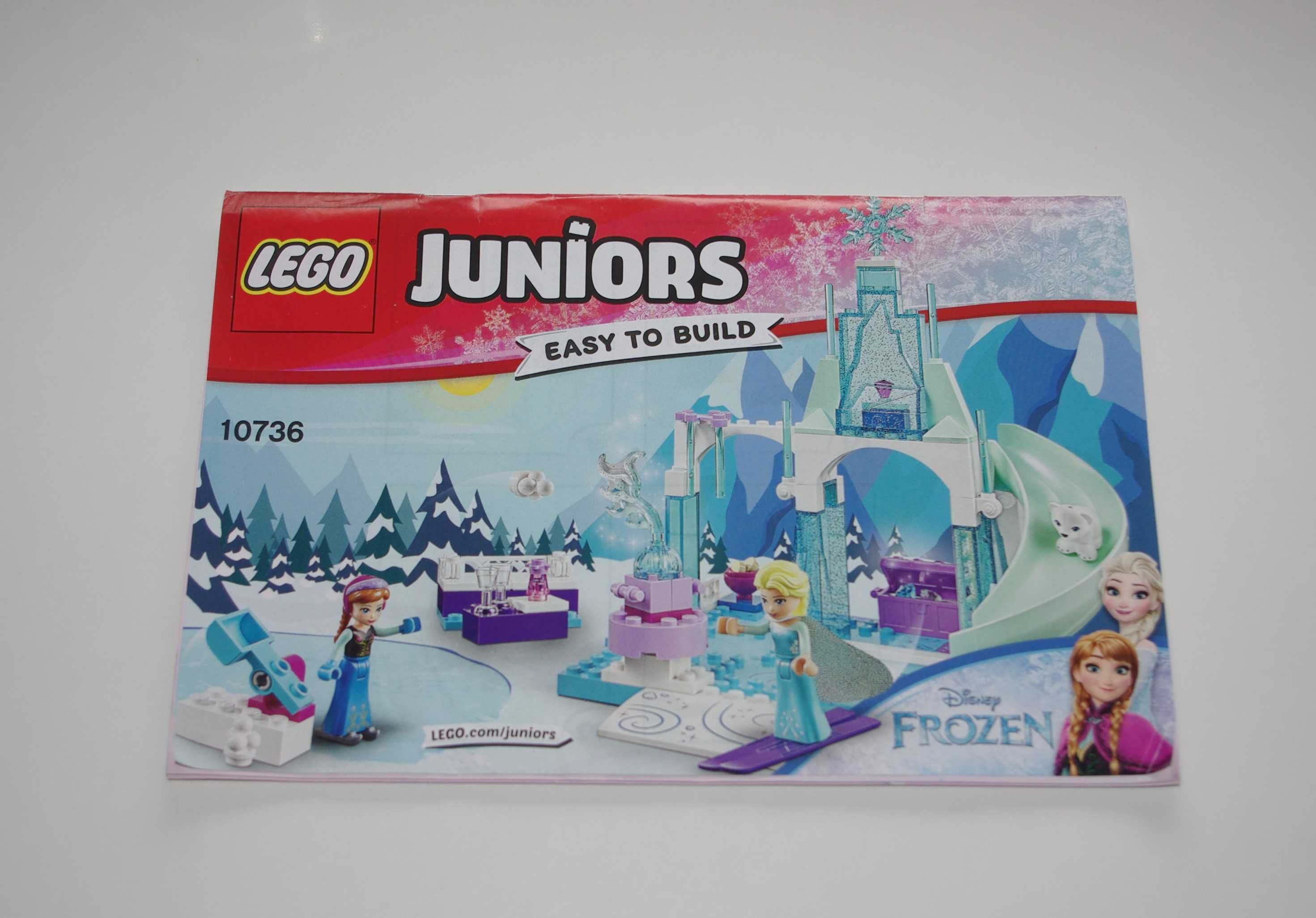 LEGO friends 10736 Plac zabaw Anny i Elsy z Krainy Lodu kompletne