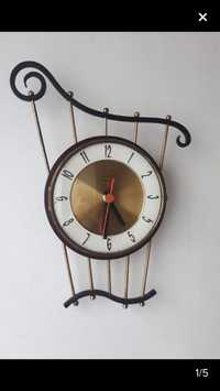 BAIXA! Antiguidade. Relógio de parede, marca Vedette, França Década 60