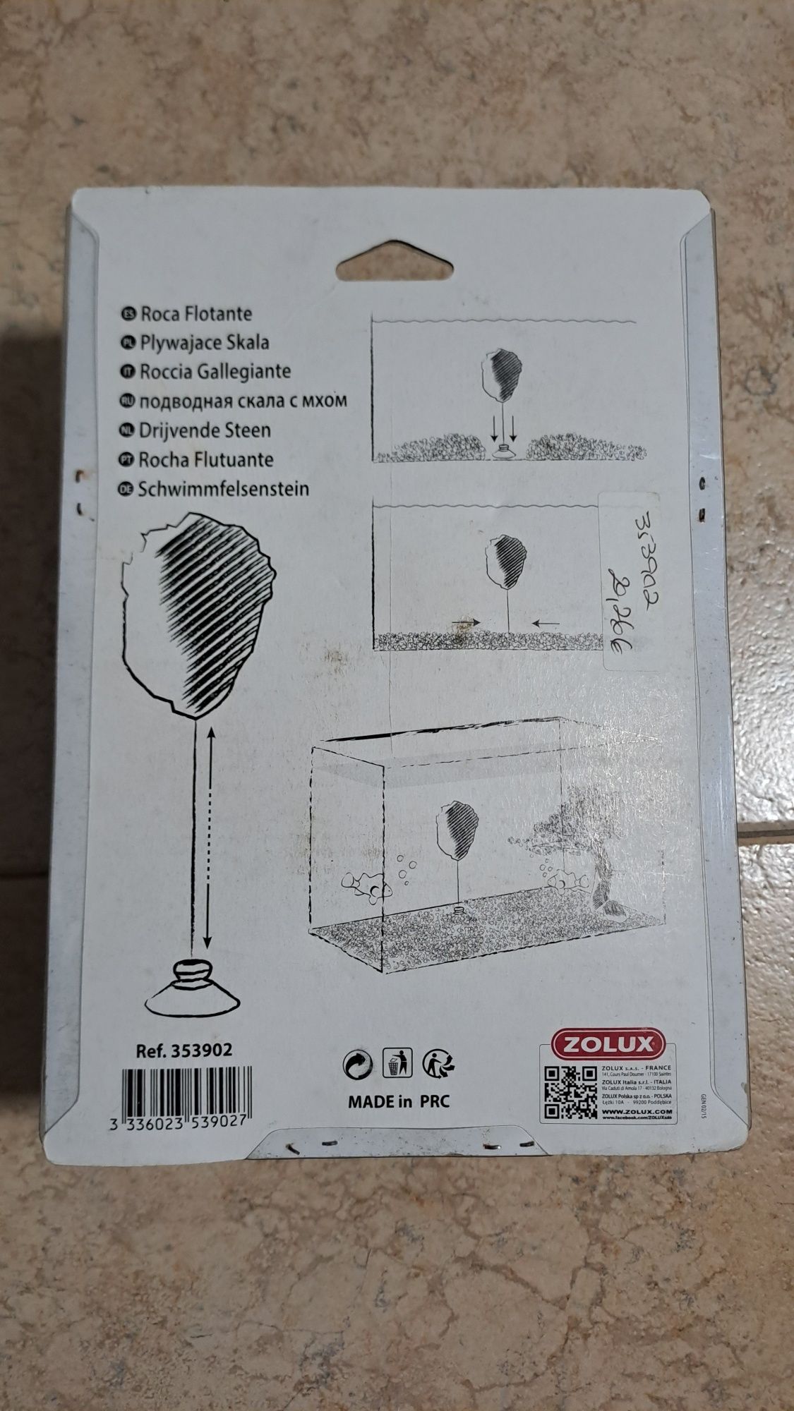 Rocha flutuante para aquário tamanho L