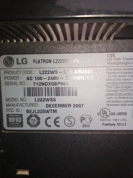 LG L222WS-SN---по блочно