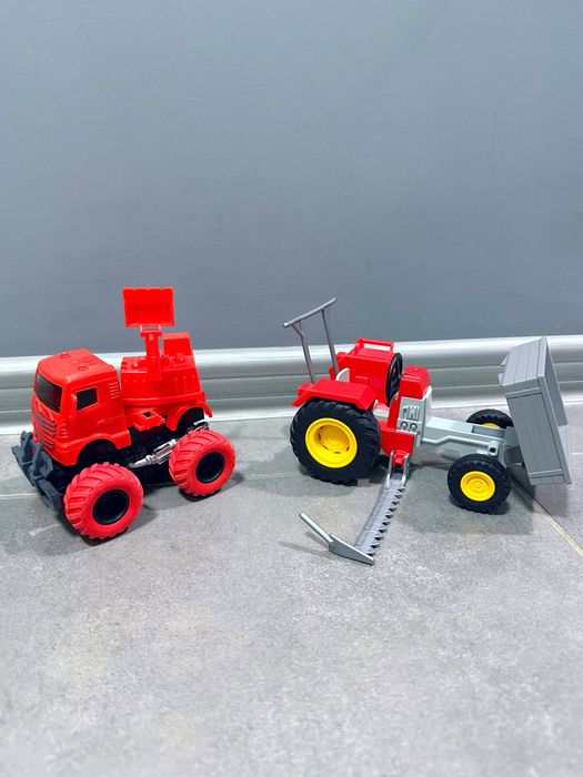 Игровой, детский набор Playmobil LEGO (Ферма, трактор); конструктор