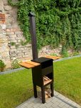 Grill kominek ogrodowy