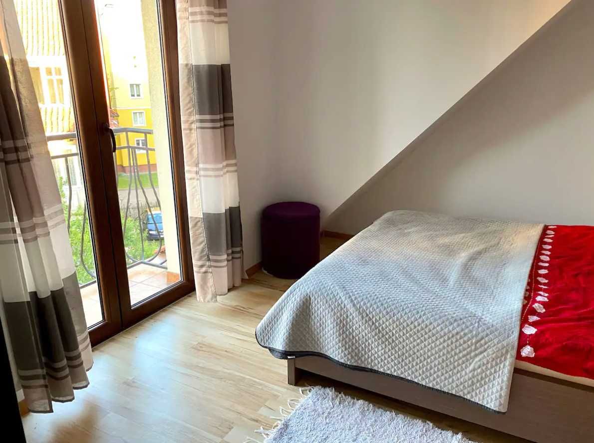 Apartament w centrum Giżycka w widokiem na jezioro Niegocin