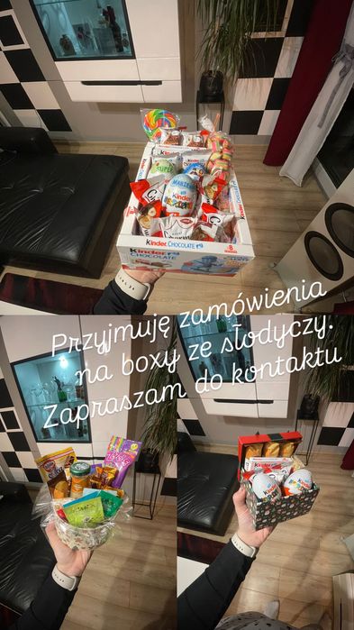 Sprzedam boxy ze słodyczami