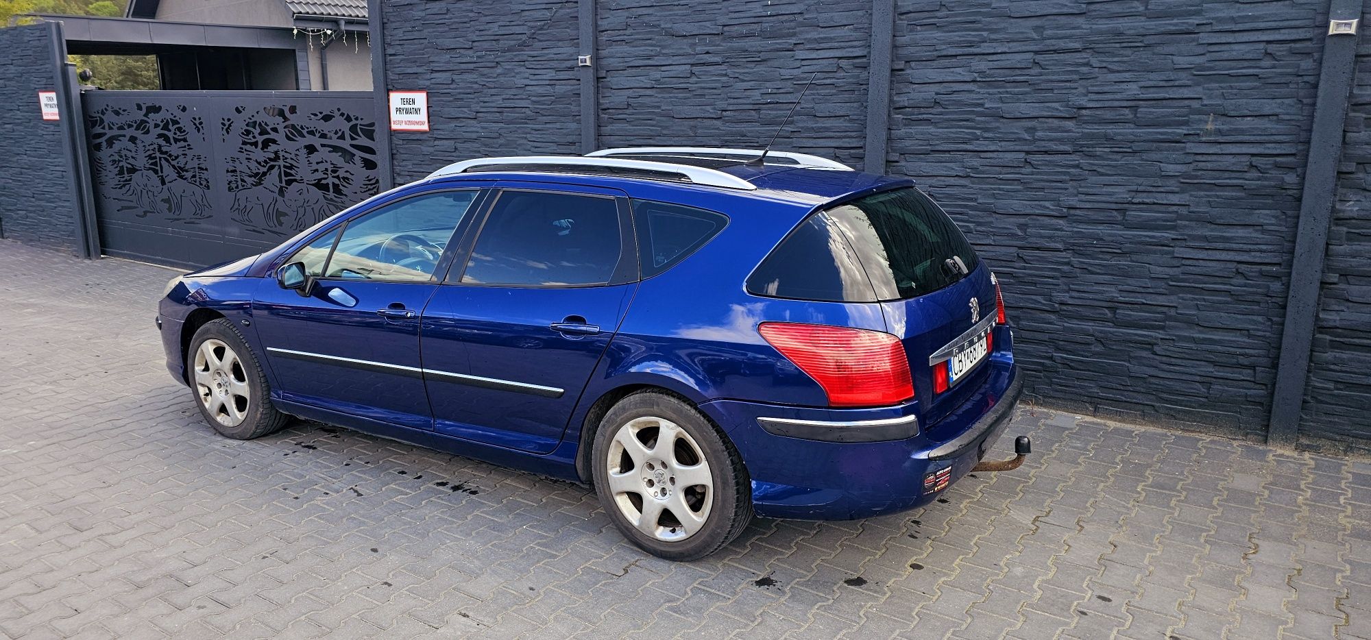 Peugeot 407 SW •GAZ• KLIMA SPRAWNA hak Panorama