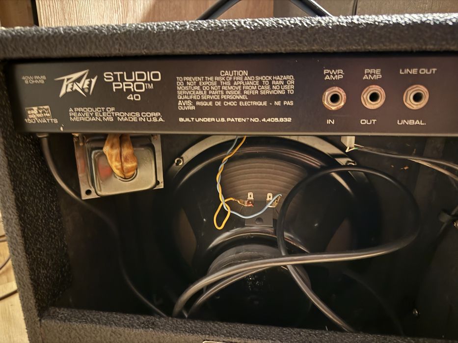 Peavey Studio Pro 40 USA lata 80