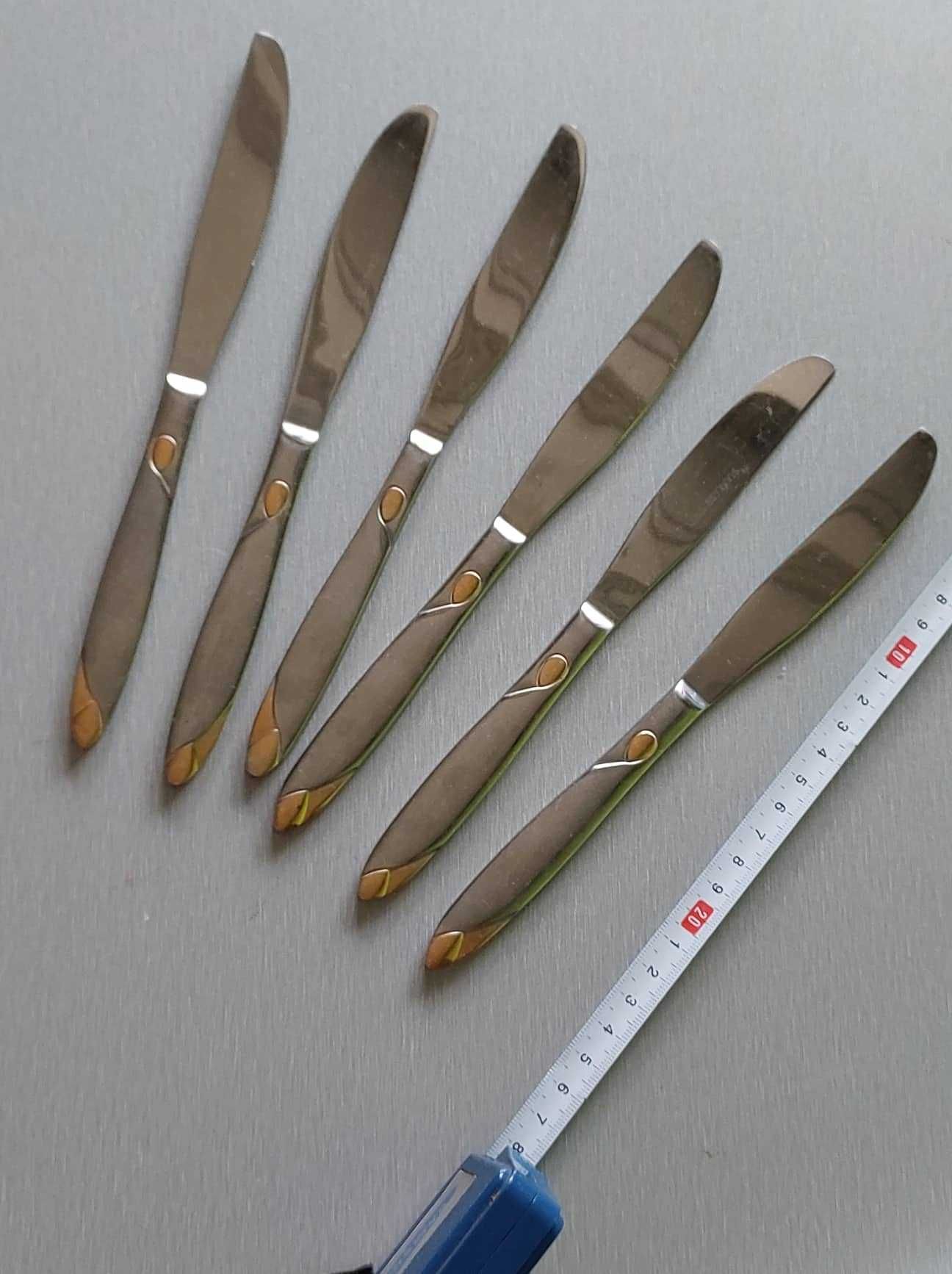 ножи столовые из нержавеющей стали новые 6 шт