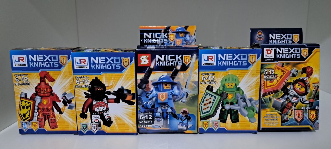 Комплект із 5 конструкторів Nexo Knight. Нові