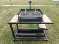 Grill ogrodowy Loft Ruszt na korbkę