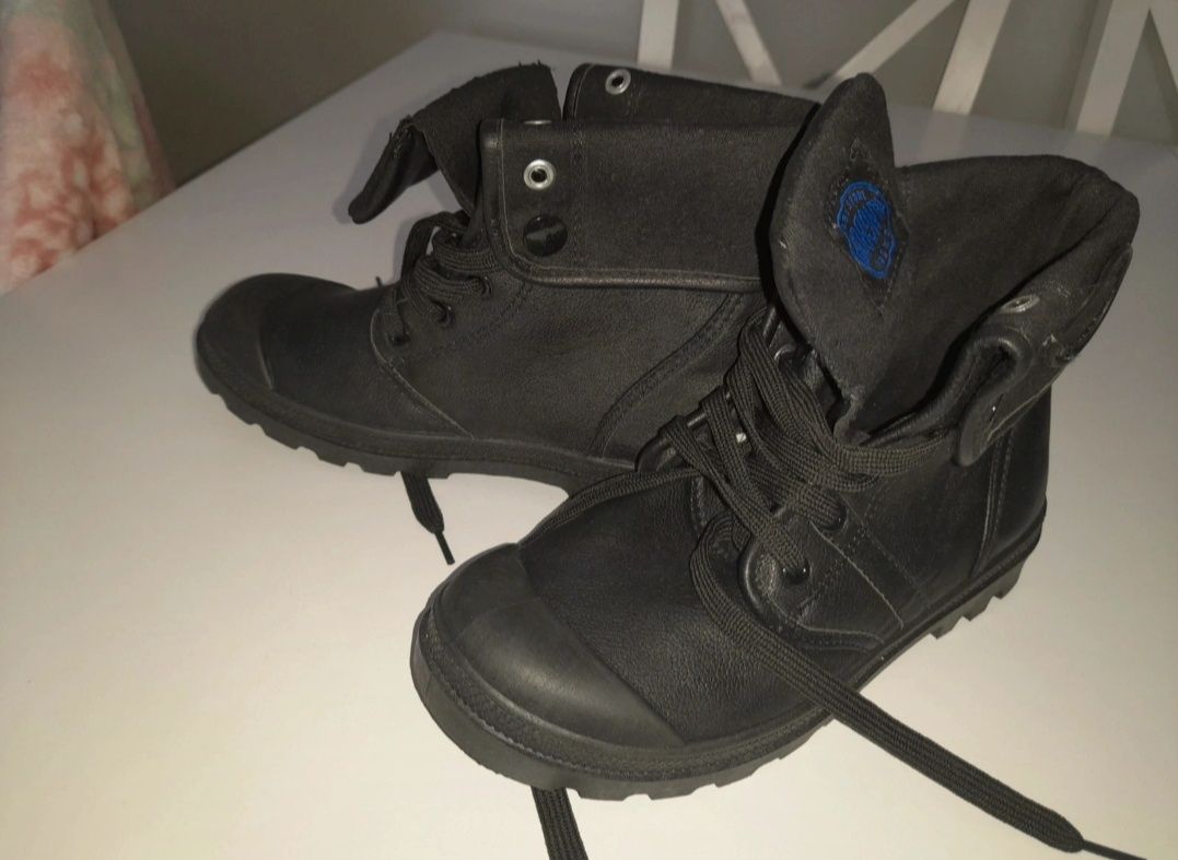 Botki nowe skórka r.36/37