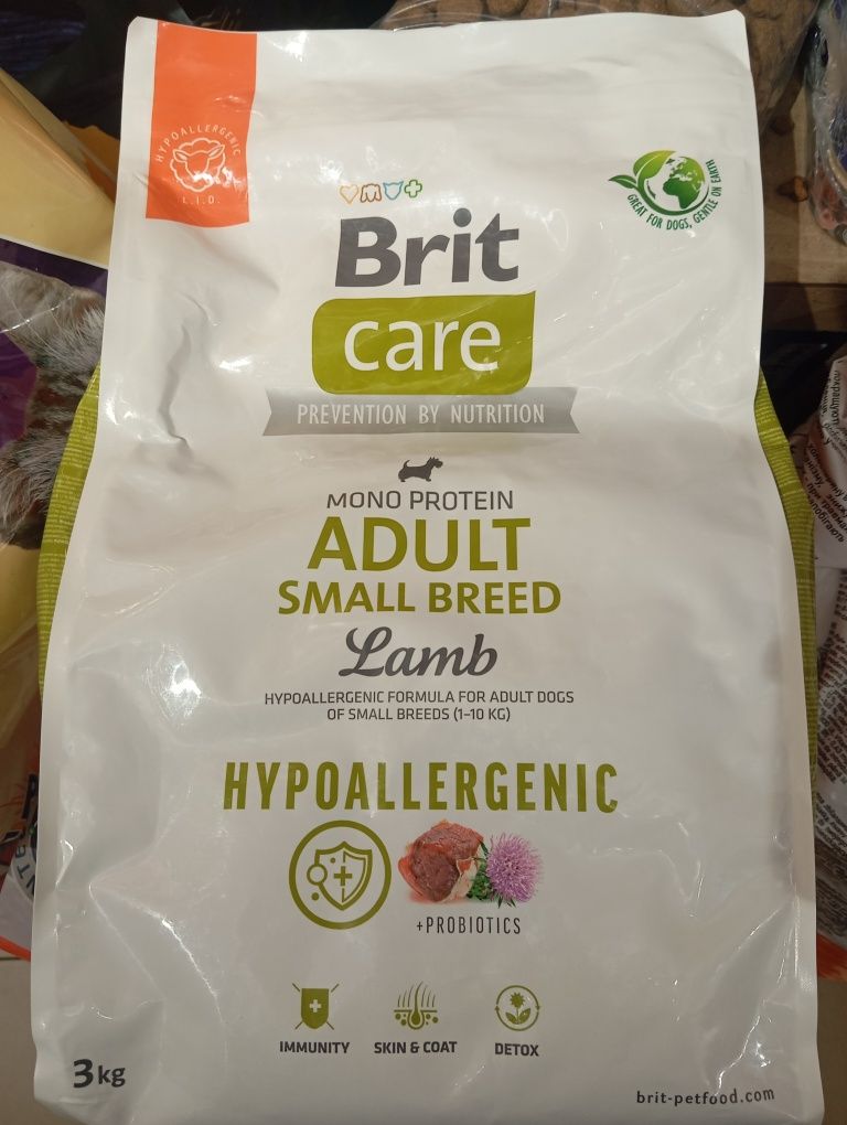 Brit Care 3кг Adult Small Breed Lamb