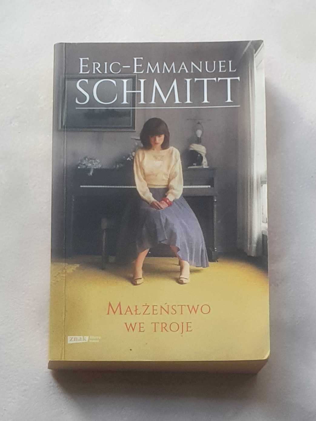 Książka "Małżeństwo we troje" Eric-Emmanuel Schmitt