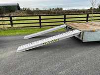 Najazdy aluminiowe do lawety 2,4m długie do 3380kg i inne