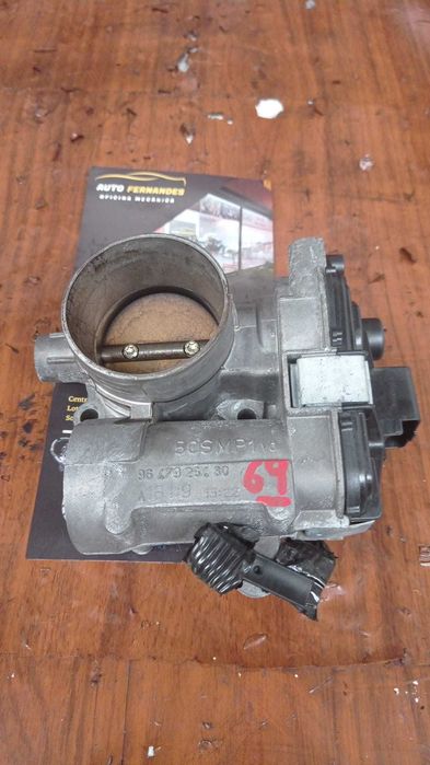 Borboleta do AR Citroen C3, C4, Peugeot 207 e 307