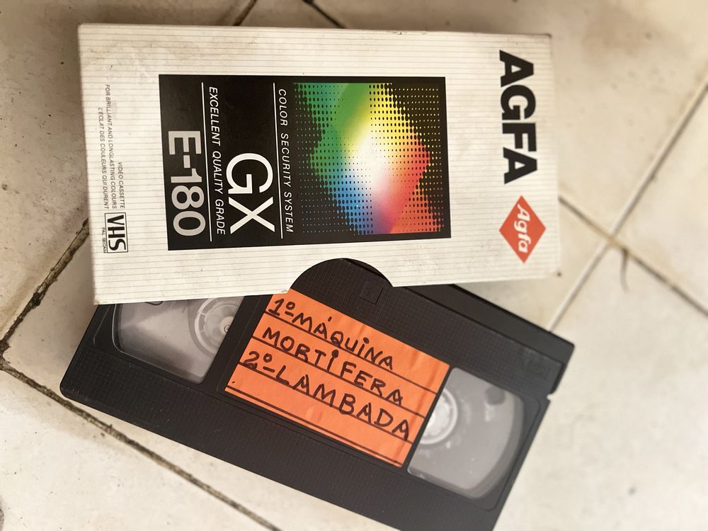 VHS’s variados infantis e para adulto