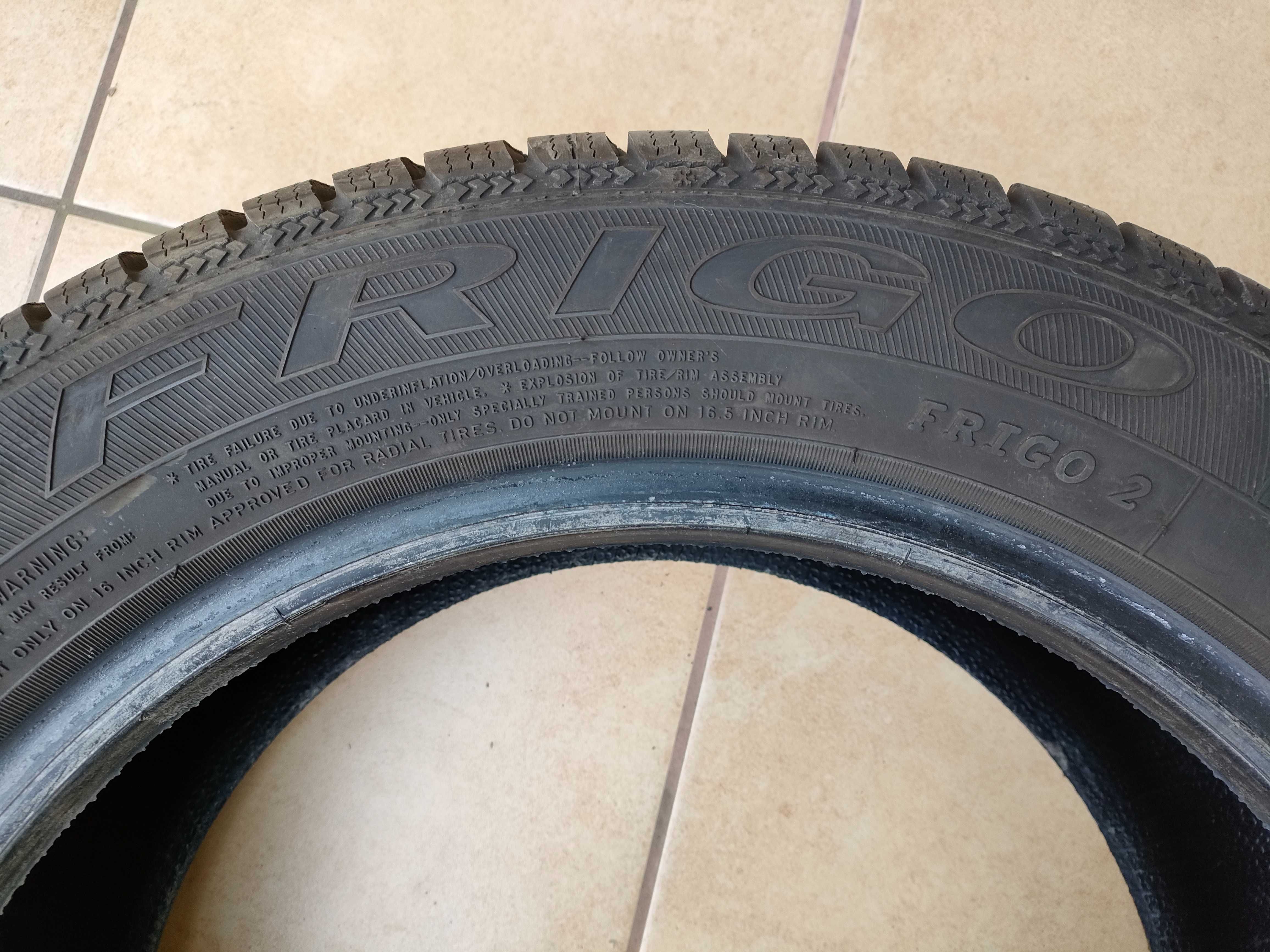 Opony zimowe Dębica Frigo 2 205/55R16 stan idealny, bieżnik 7,7-7,5 mm