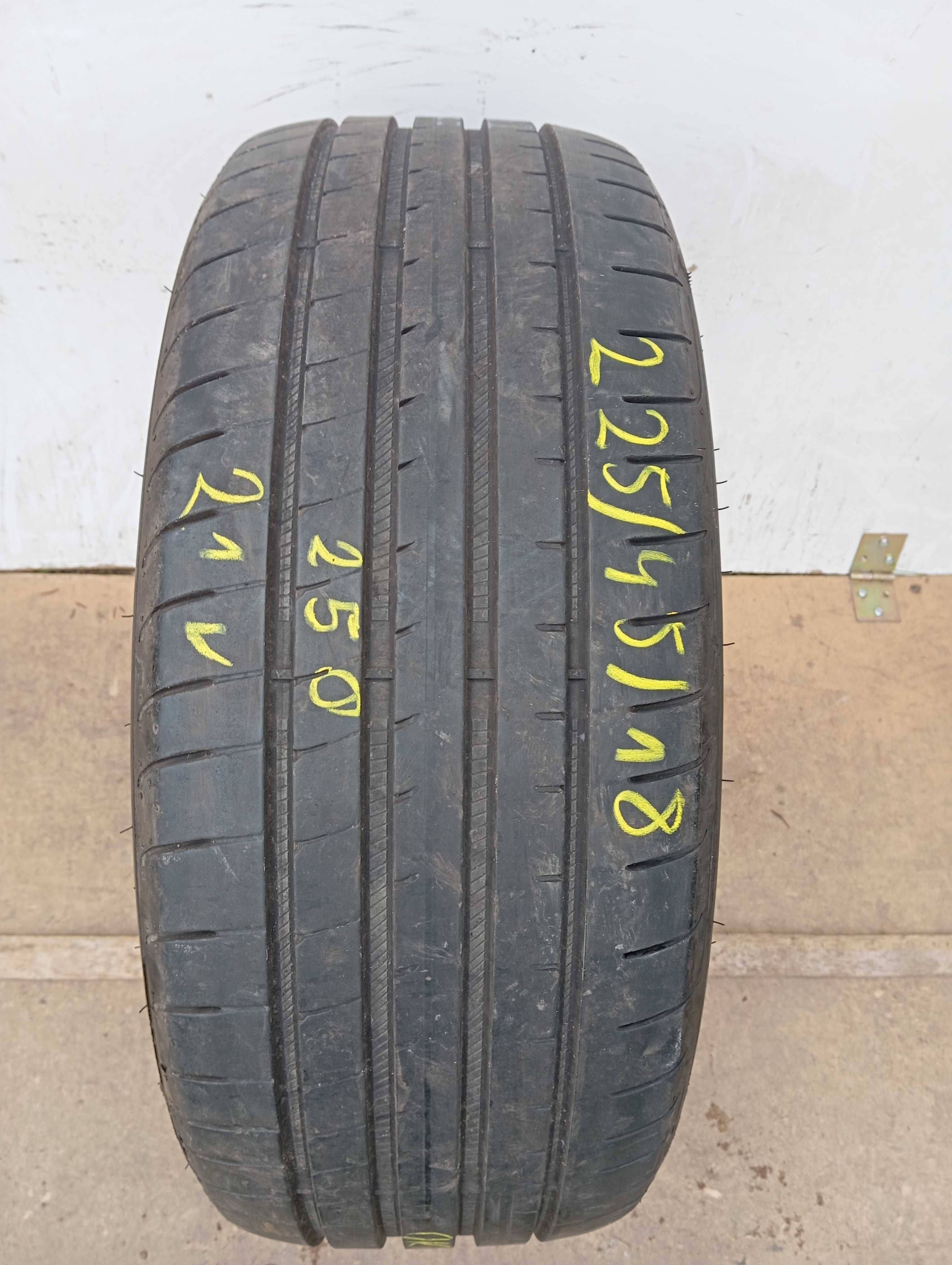 1x 225/45 R18 91Y Goodyear Eagle F1 Asymmetric 5 2021r 5,7mm