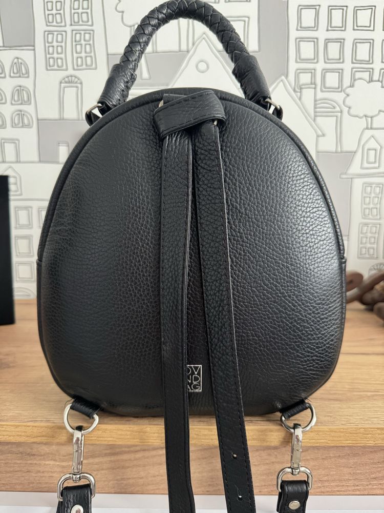 Сумка рюкзак Lovandbag натуральна шкіра гарний стан