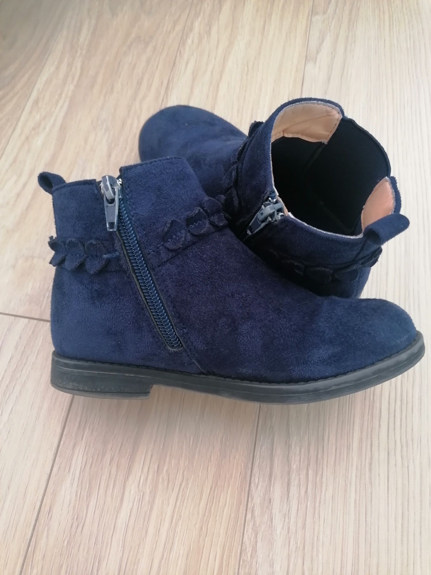 Botas menina azul