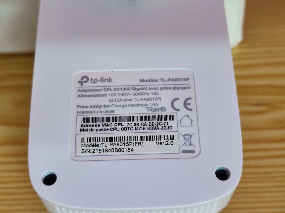 Kit Extensor Wi-Fi TP-Link AV1300 - Powerline
