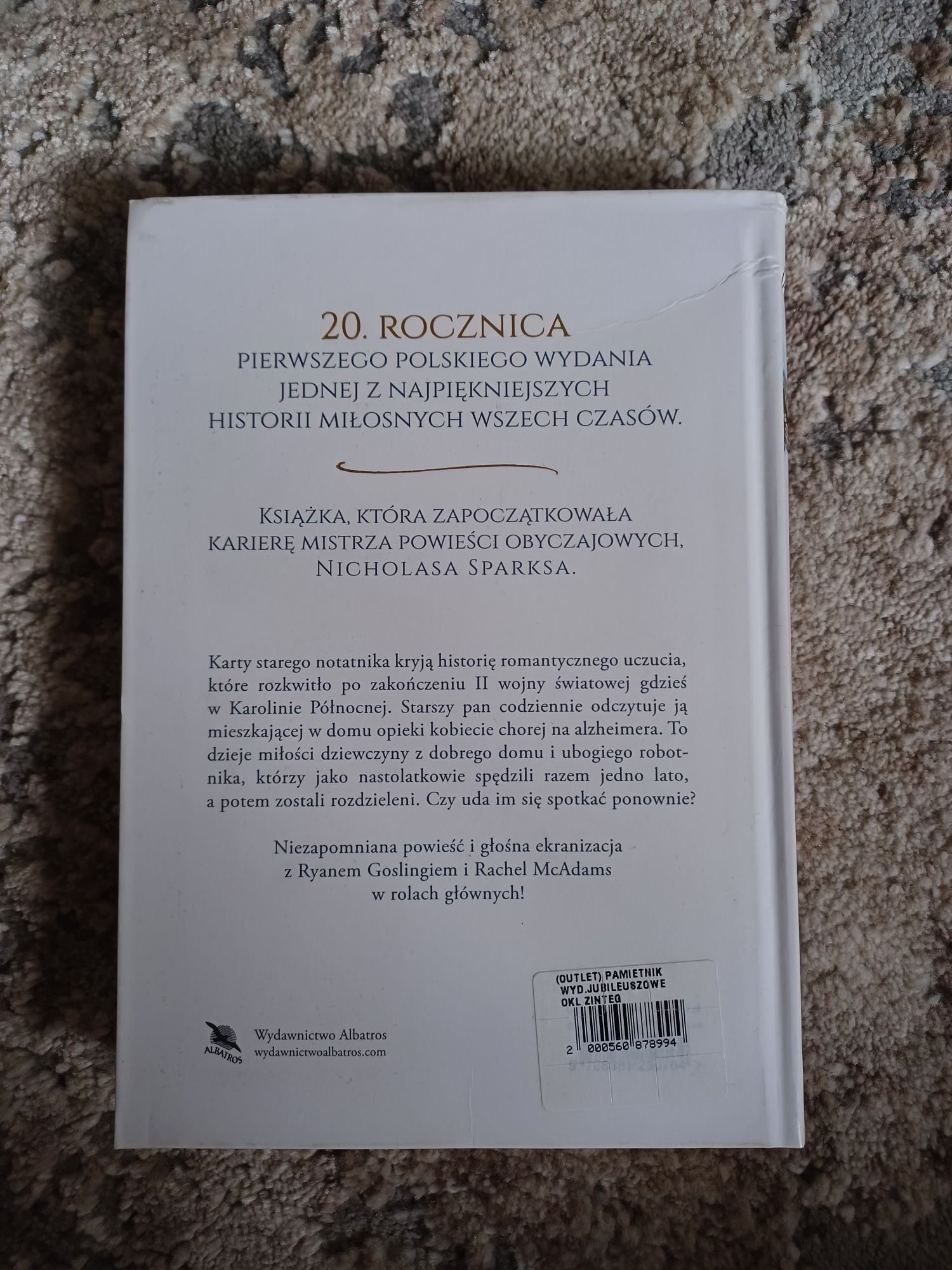 Nicholas Sparks Pamiętnik