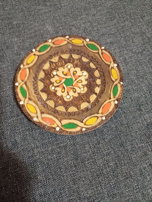 Talerzyk drewniany Vintage