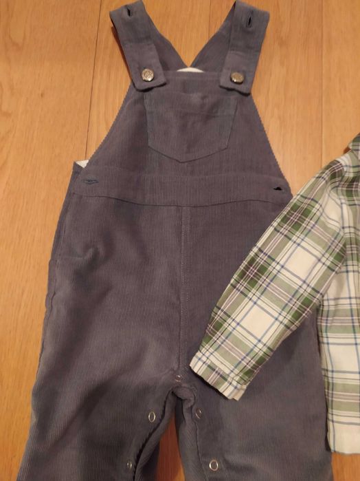 Conjunto para bebé menino, 3/6 meses, impecável