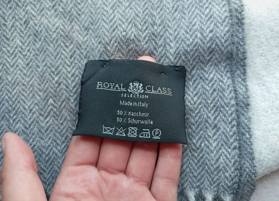 Szalik kaszmir + wełna Royal Class