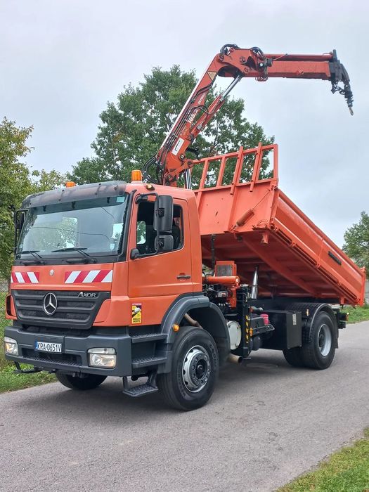 Mercedes-Benz AXOR 1828 HDS ATLAS 5ton  Piękny 1-właściciel Org.234000km z Niemiec
