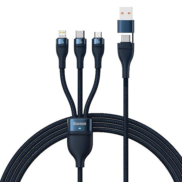 Baseus Flash Series II kabel USB Typ C / USB Typ A - USB Typ C / Light