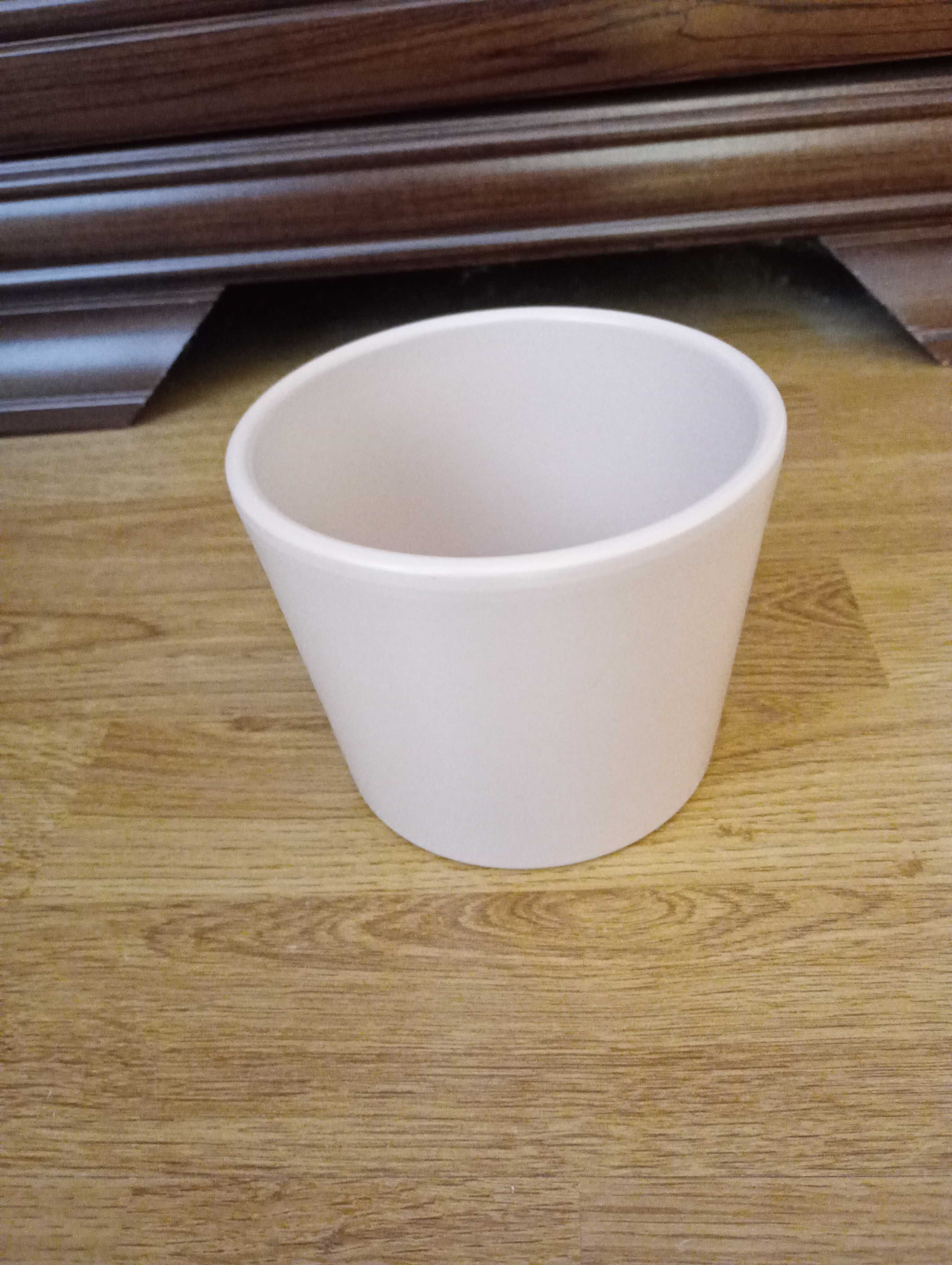 osłonka ceramiczna pudrowy róż