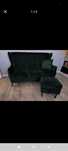 Sofa/kanapa welurowa Bosto z pudrem, Agata Meble