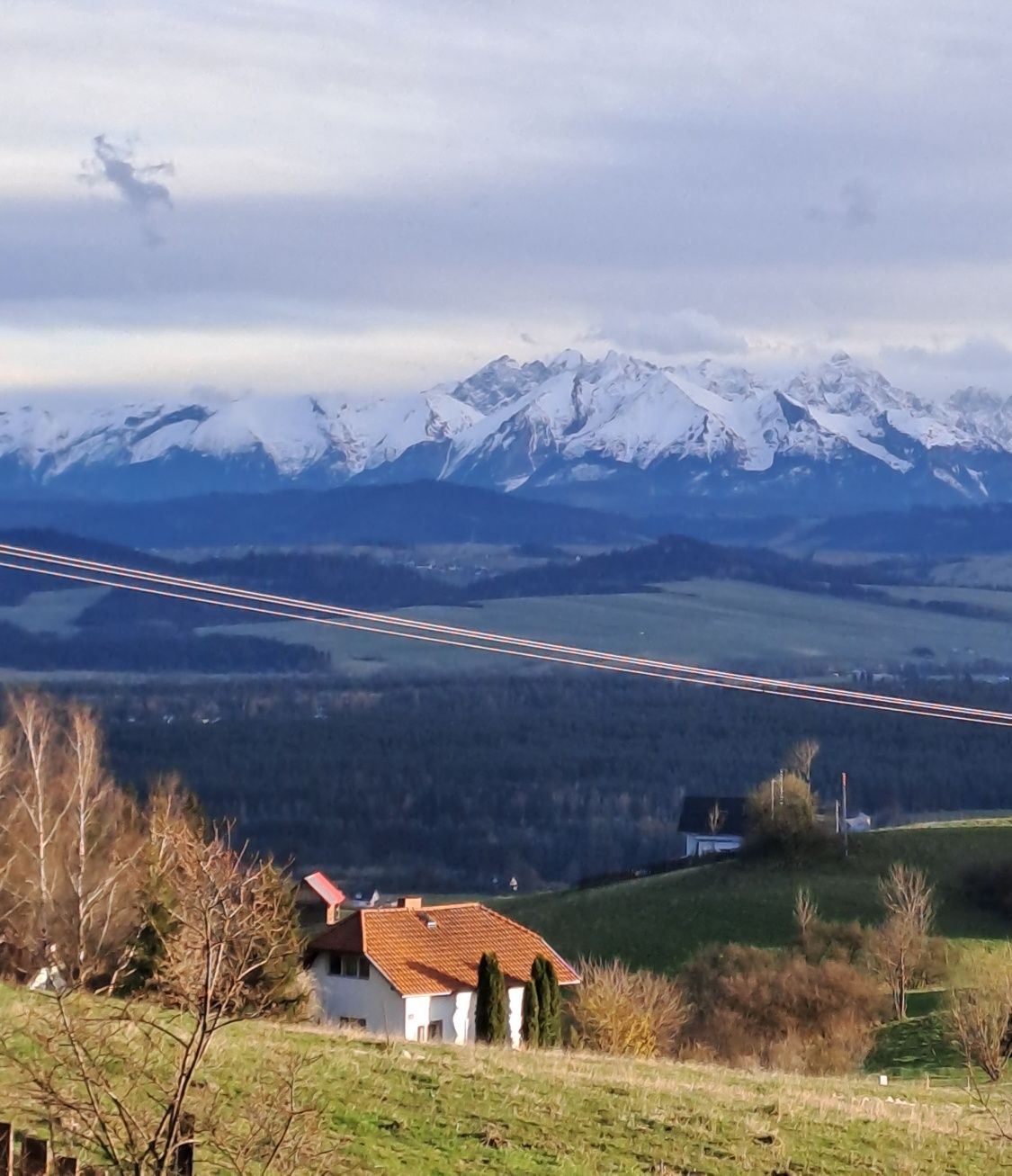 Willa Hubertówka  dom 12 osobowy z jjacuzzi  Widok na Tatry