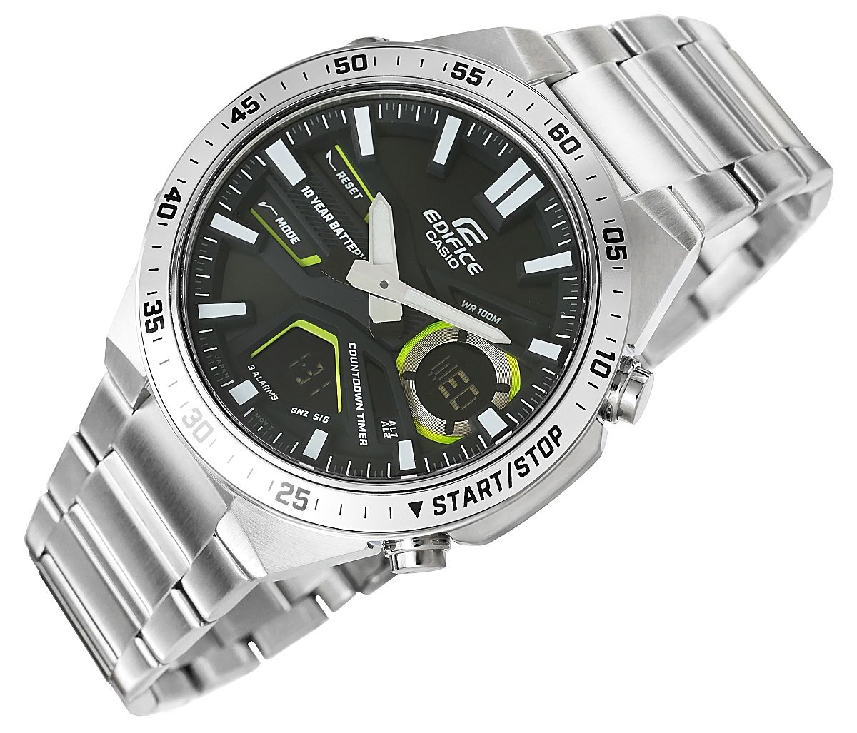 zegarek męski casio edifice efv-c110d-1a3vef 10 bar + box
