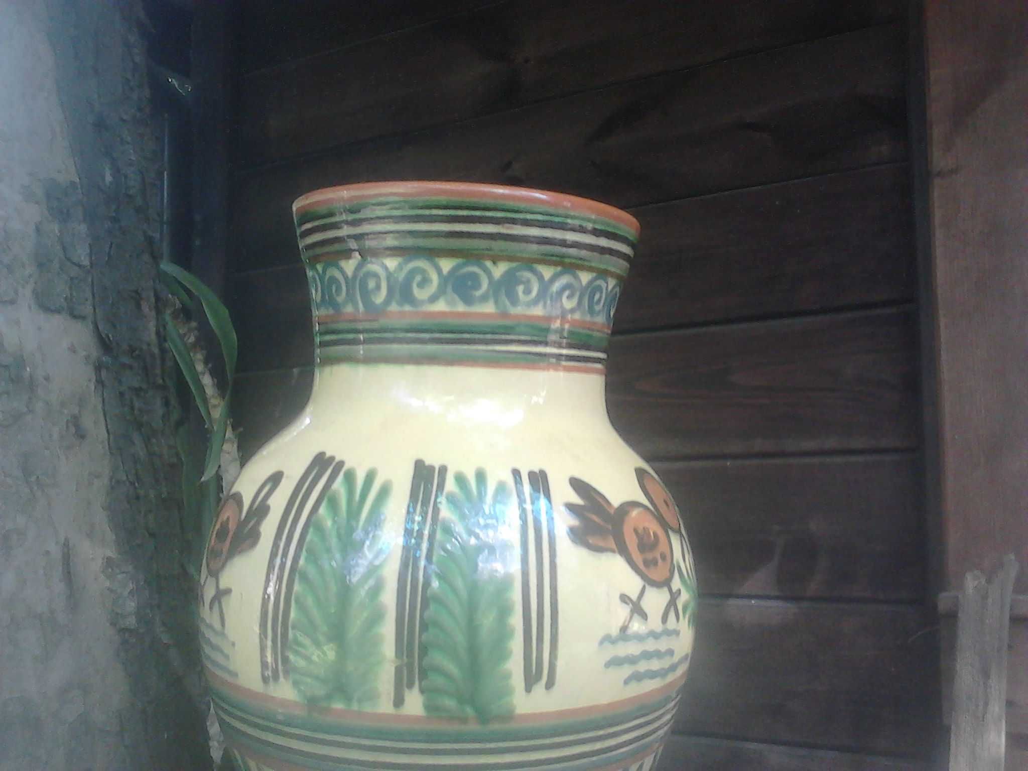 Wazon ceramika Łysa Góra 38 cm, sygn.