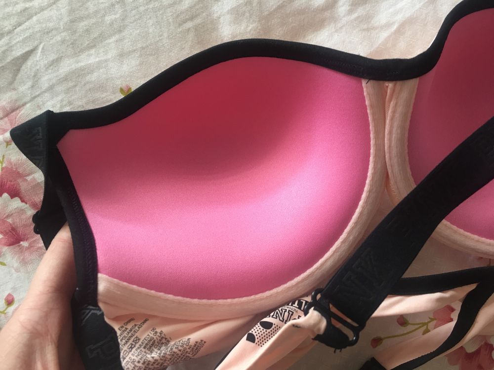 Biustonosz stanik Victoria’s Secret pink L 40