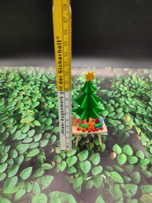 Ozdobna świąteczna - rękodzieło - drewno - vintage - design 2341