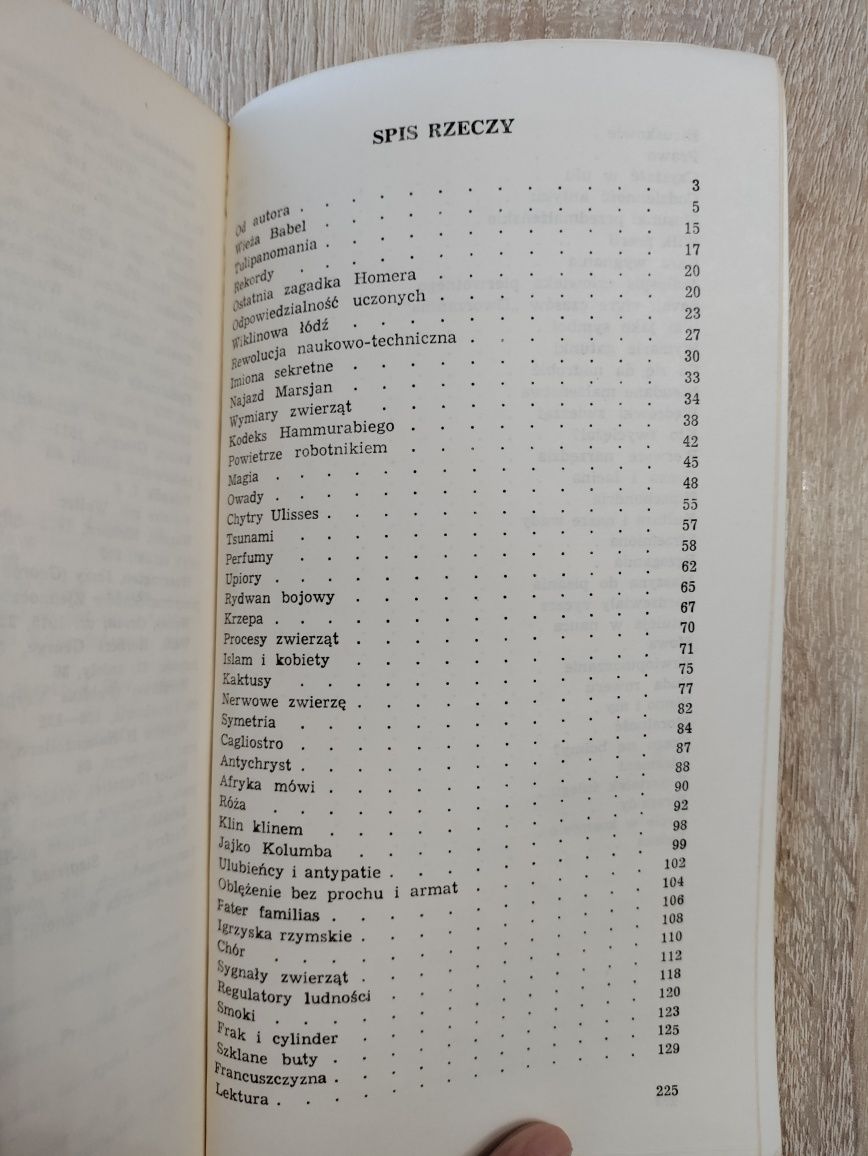 Trzeci kot w worku czyli rozmaitość świata 1982