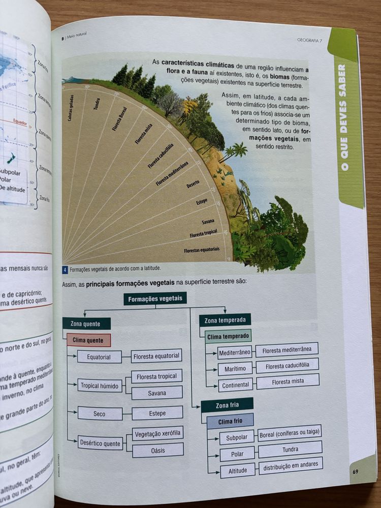 Preparar os testes 7 geografia