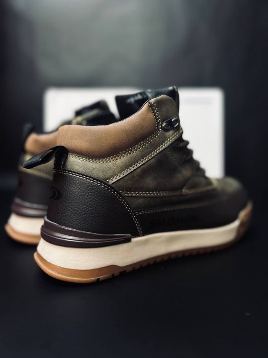 Зимние Кроссовки-Хайкеры Salomon / трекинговые ботинки Саломон Саламон