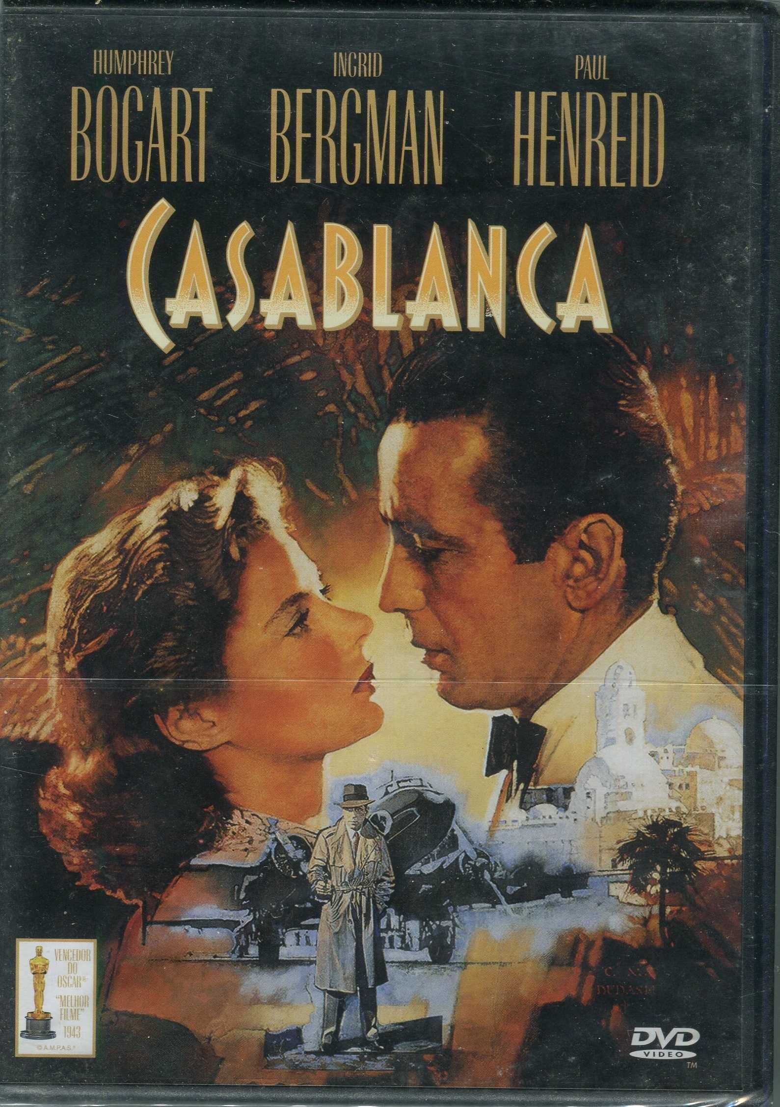 Casablanca - Novo/Selado c/Humphrey Bogart, Ingrid Bergman