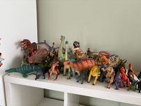 Dinozaury różne zestaw ponad 20 szt