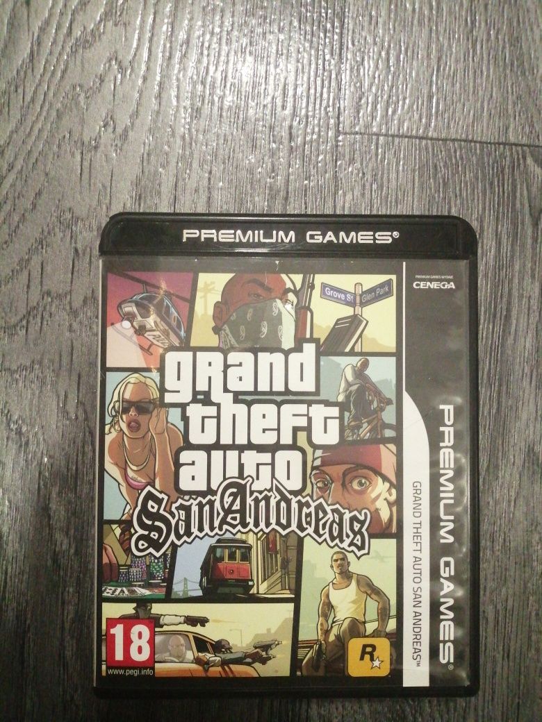 GTA San Andreas PC dvd