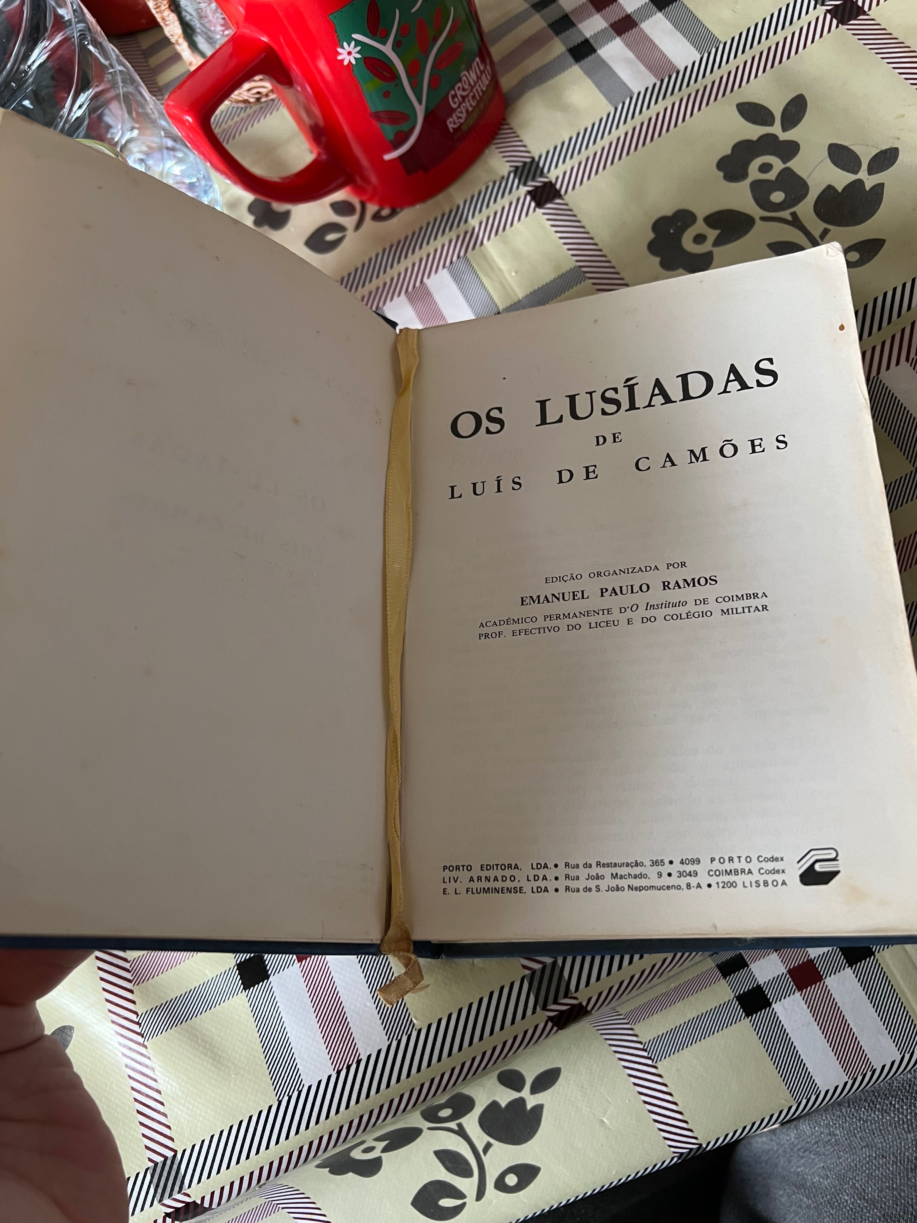 Os lusiadas camoes livro usado