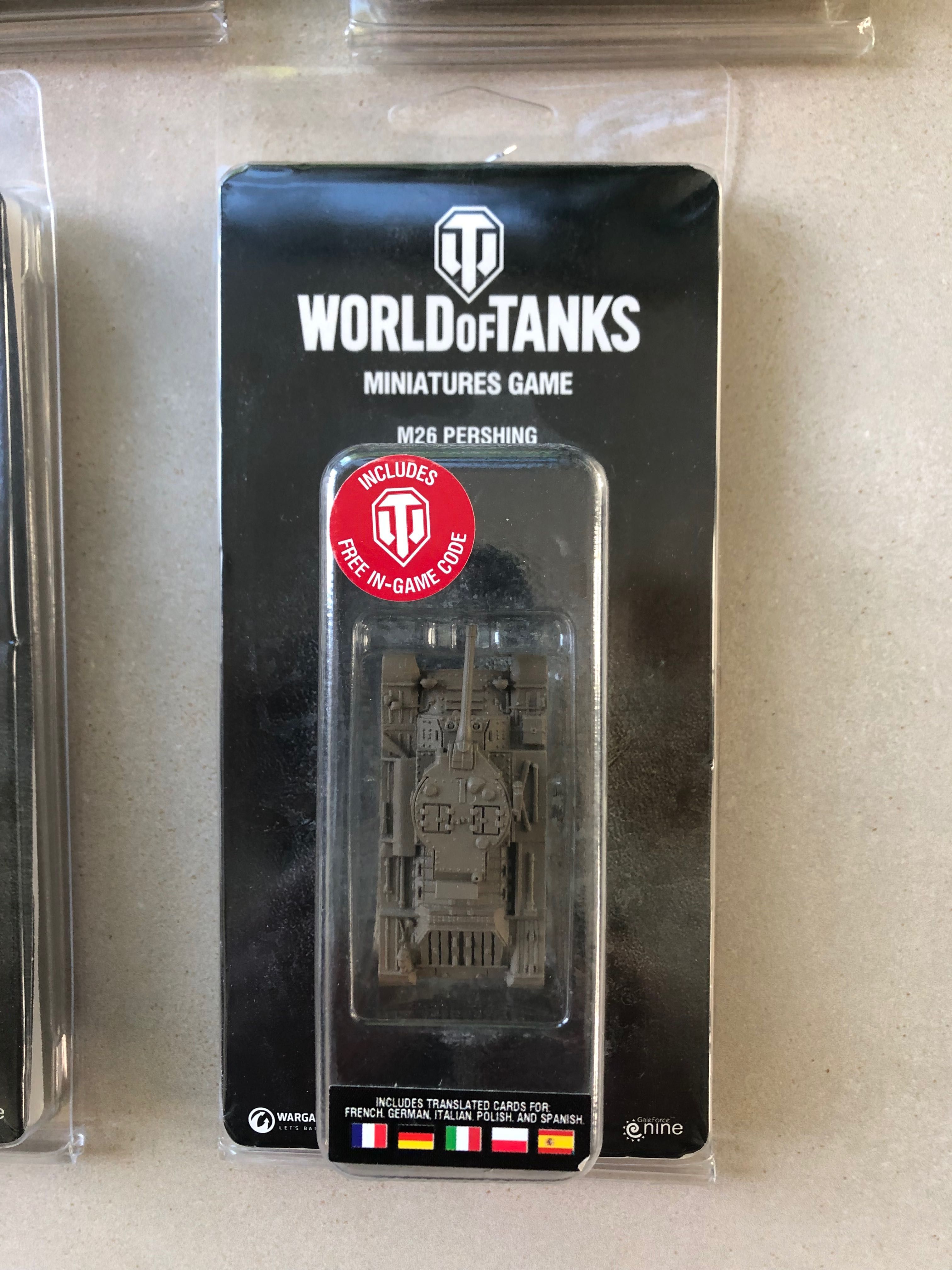 WOT World of tanks figurki 5 szt. Cena za 1szt.