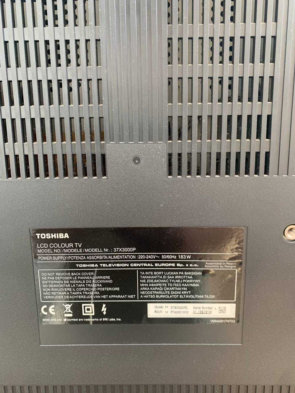 Telewizor Toshiba 32 cale – sprawny, bez Smart TV