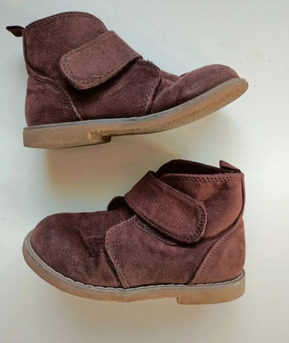 Skórzane botki dziecięce H&M 25