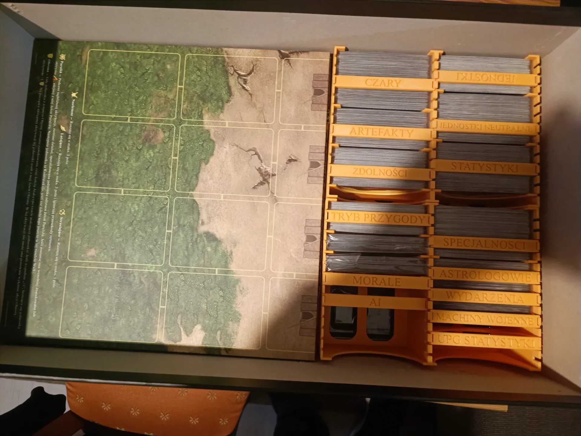 Insert pojemnik na karty do Heroes 3 III Might and Magic BigBox